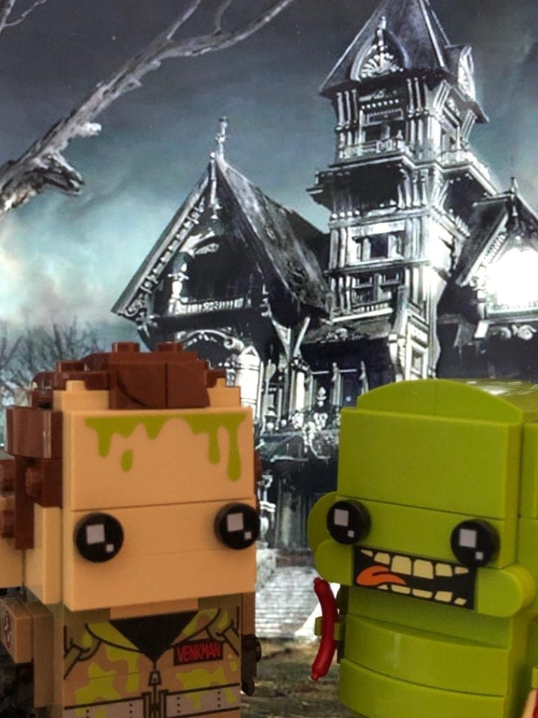 LEGO Brickheadz Ghostbusters Peter Venkan and Slimer