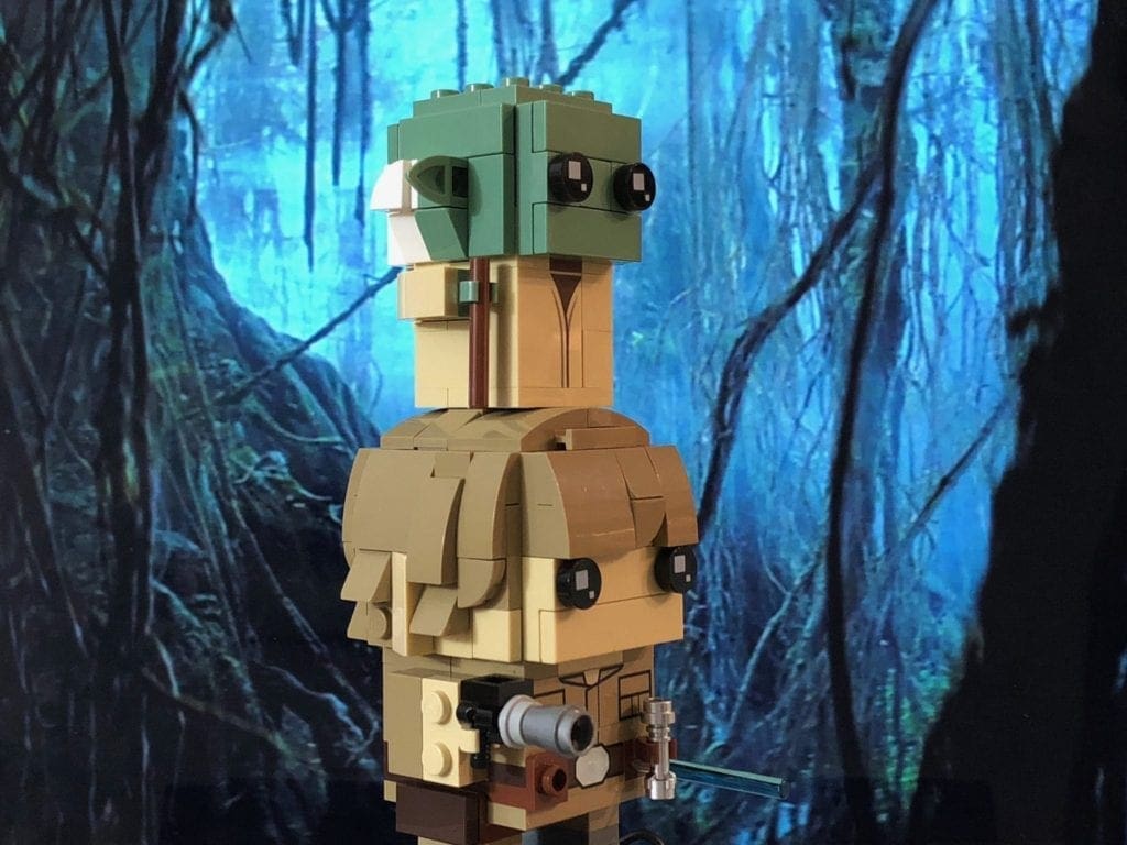 LEGO Brickheadz Star Wars Yoda and Luke Skywalker