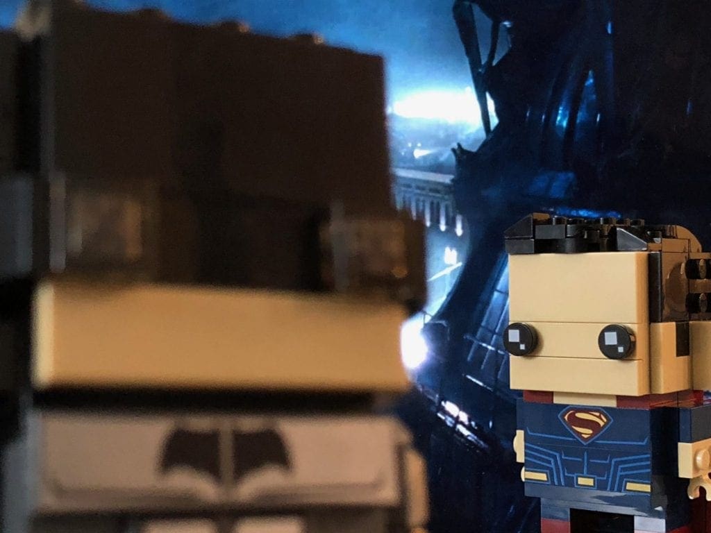 LEGO Brickheadz Justice League Superman and Batman