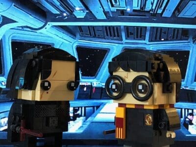 LEGO Brickheadz Star Wars Kylo Ren and Harry Potter
