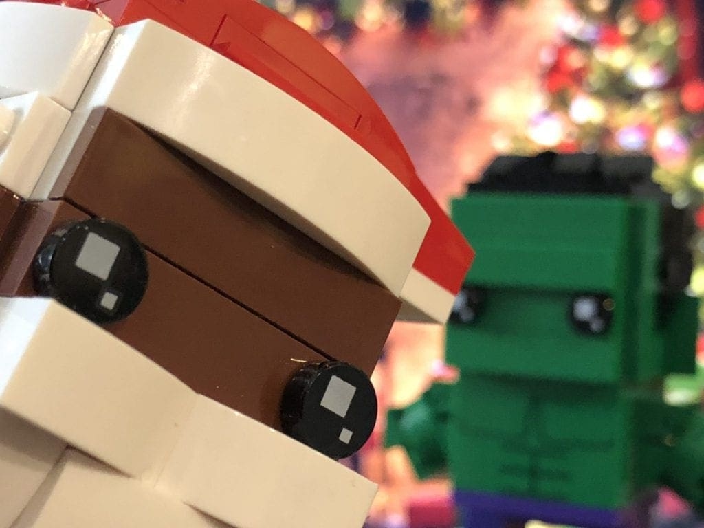 LEGO Brickheadz Soul Santa and Marvel Avengers Hulk