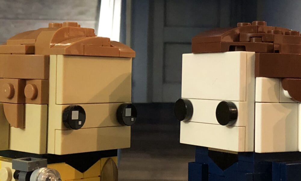 LEGO Brickheadz Captain Kirk and Michael Myers by Stormythos