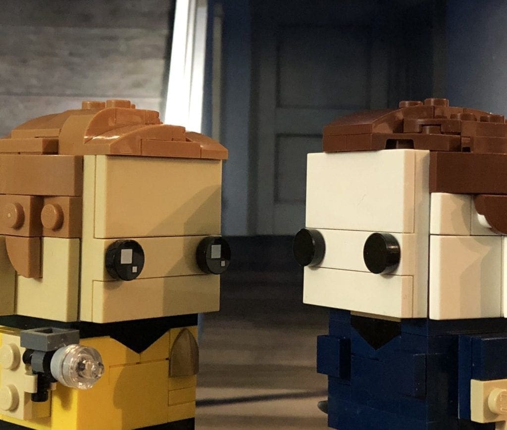 LEGO Brickheadz Captain Kirk and Michael Myers by Stormythos