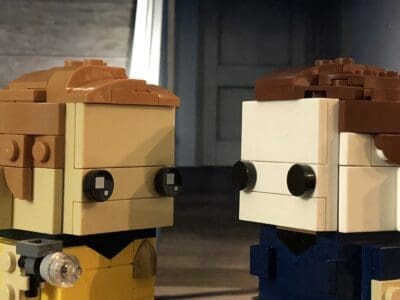 LEGO Brickheadz Captain Kirk and Michael Myers by Stormythos