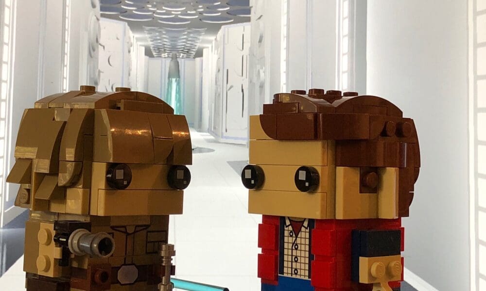 LEGO Brickheadz Luke Skywalker and Marty McFly