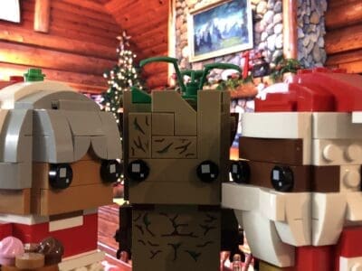 LEGO Brickheadz Soul Santa, Mrs Claus, Marvel Guardians of the Galaxy Groot