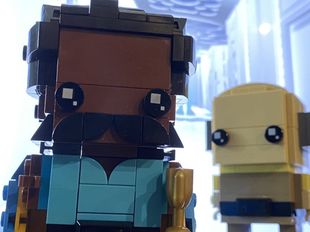 LEGO Brickheadz Star Wars Lando Calrissian by Mansebrickheadz and Lobot by TOMU Productions