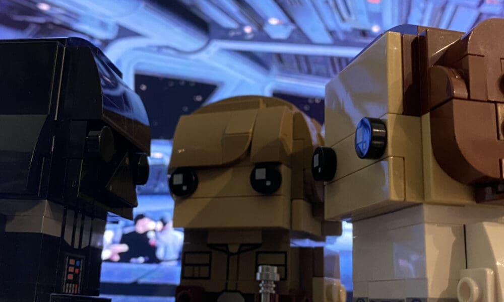 LEGO Brickheadz Star Wars Darth Vader, Luke Skywalker, Princess Leia