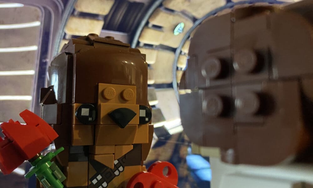 LEGO Brickheadz Star Wars Princess Leia, Chewbacca