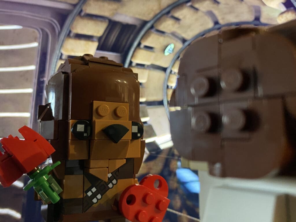 LEGO Brickheadz Star Wars Princess Leia, Chewbacca