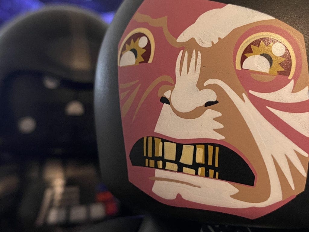 Mighty Muggs Star Wars Emperor Palpatine and Darth Vader