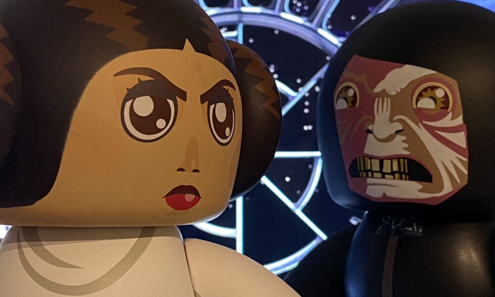 Mighty Muggs Star Wars Emperor Palpatine and Princess Leia