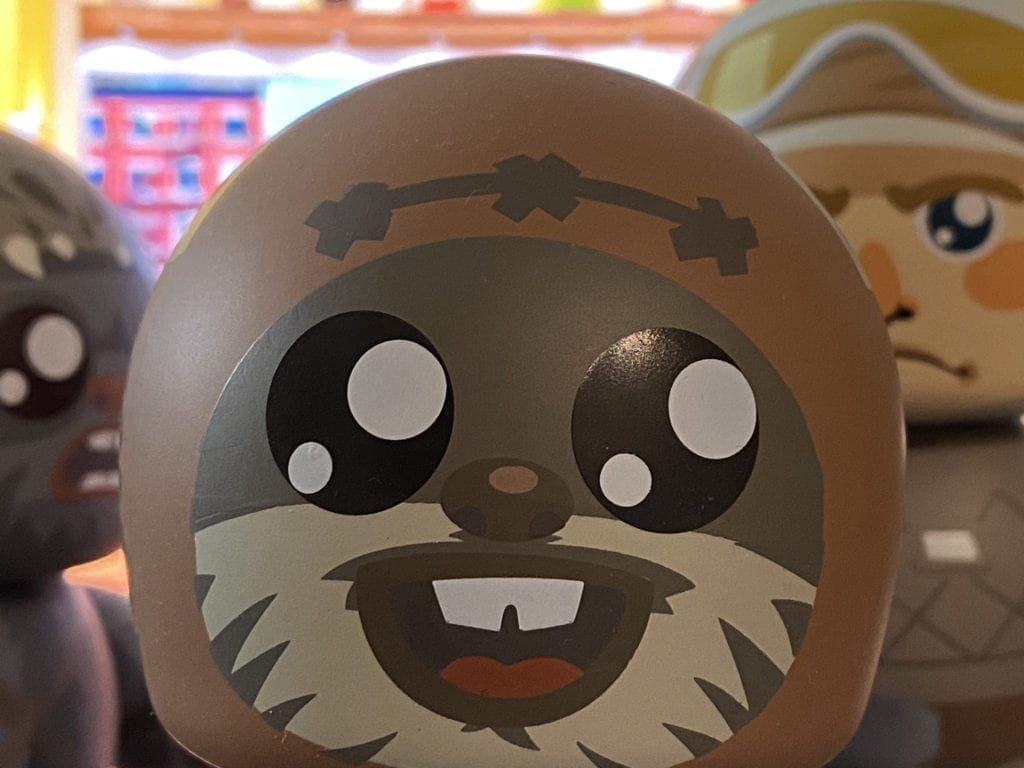 Mighty Muggs Star Wars Ewoks and Luke Skywalker