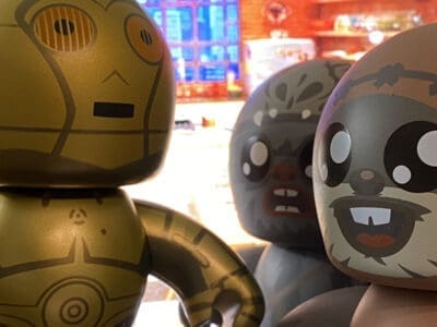 Mighty Muggs Star Wars Ewoks and C3PO