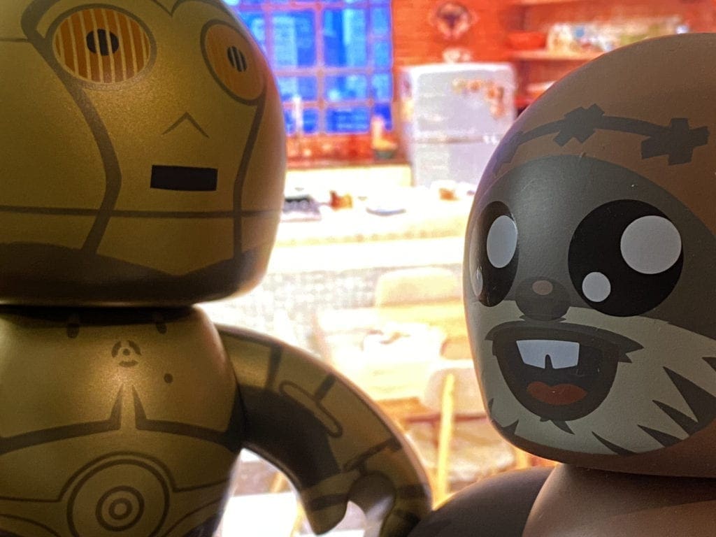 Mighty Muggs Star Wars Ewoks and C3PO