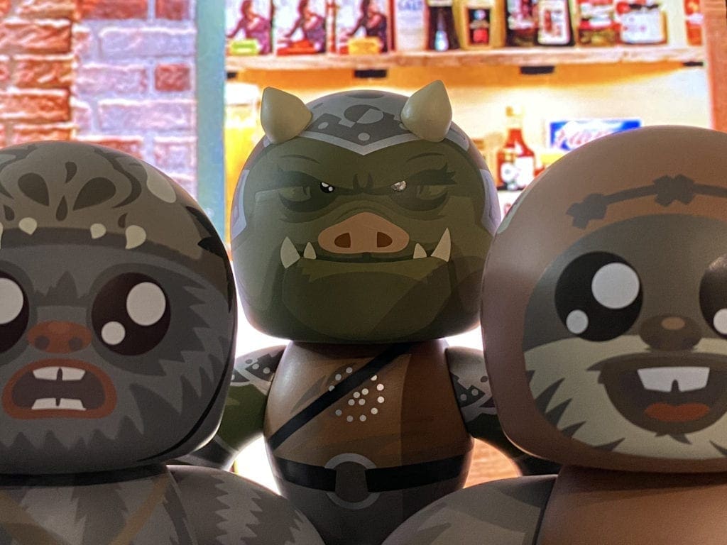 Mighty Muggs Star Wars Ewoks and Gamorrean Guard