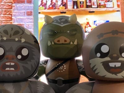 Mighty Muggs Star Wars Ewoks and Gamorrean Guard