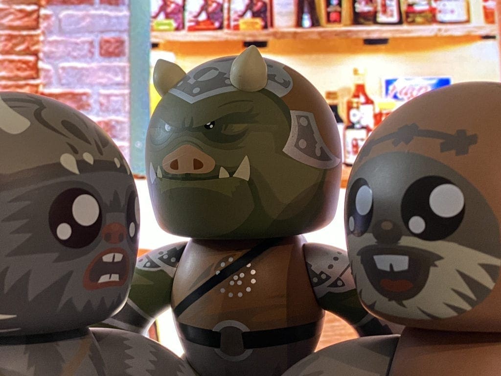 Mighty Muggs Star Wars Ewoks and Gamorrean Guard