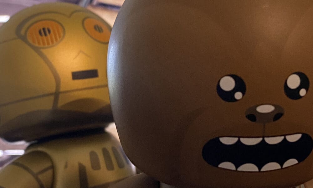 Mighty Muggs C-3PO and Chewbacca