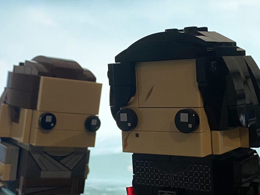 LEGO Brickheadz Star Wars Kylo Ren and Rey