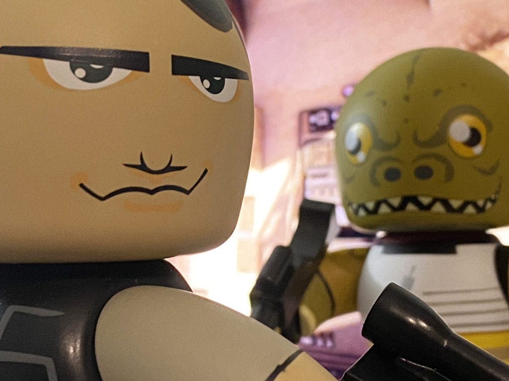 Mighty Muggs Star Wars Han Solo and Bossk