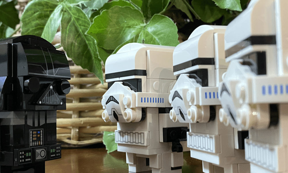 LEGO Brickheadz Star Wars Darth Vader and Stormtroopers