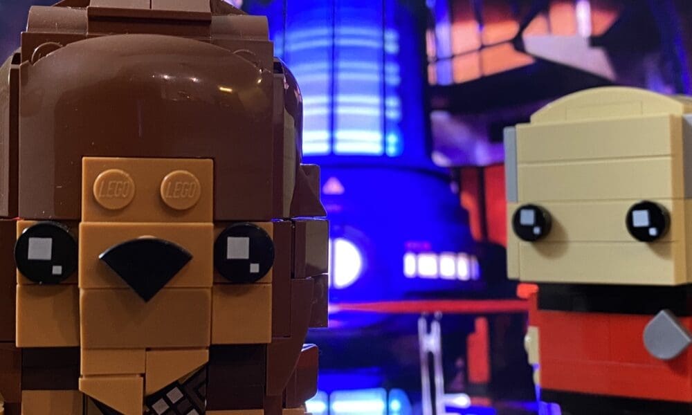 LEGO Brickheadz Star Wars Chewbacca and MOC Star Trek TNG Captain Picard