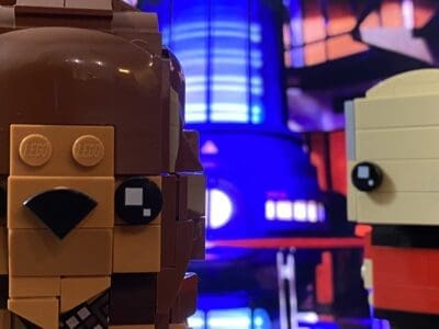 LEGO Brickheadz Star Wars Chewbacca and MOC Star Trek TNG Captain Picard
