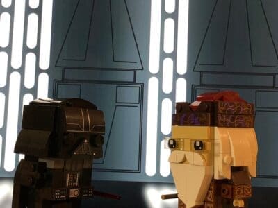 LEGO Brickheadz Star Wars Darth Vader and Professor Dumbledore