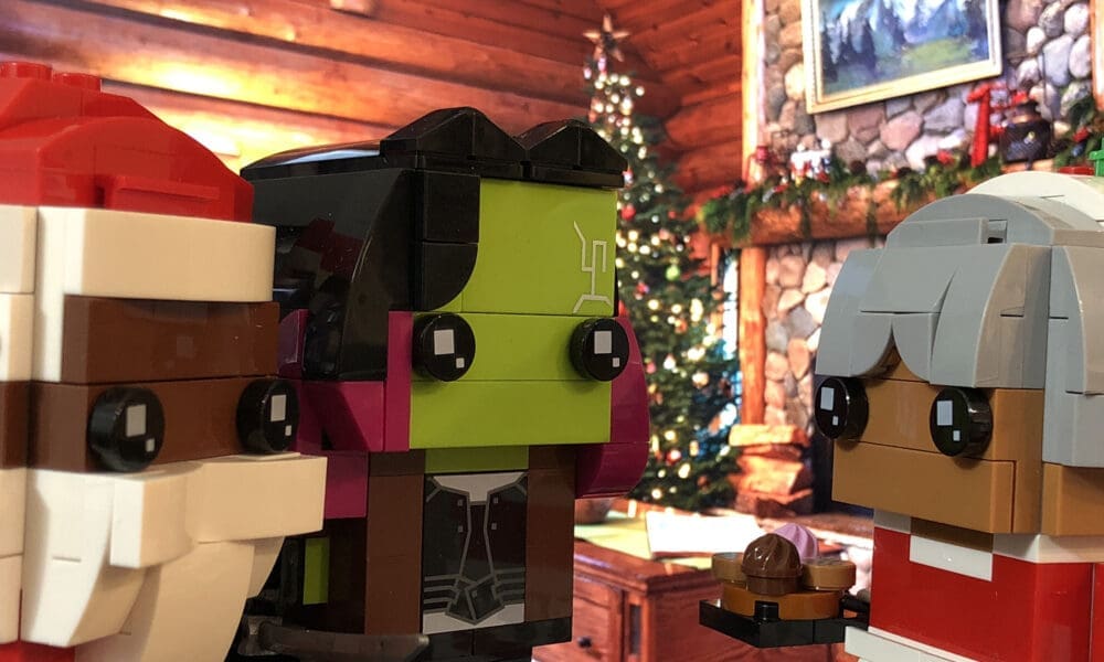 LEGO Brickheadz Soul Santa, Mrs Claus, and Guardians of the Galaxy Gamora