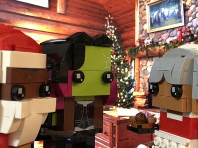 LEGO Brickheadz Soul Santa, Mrs Claus, and Guardians of the Galaxy Gamora