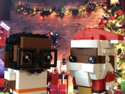 LEGO Brickeadz Braniff and Soul Santa