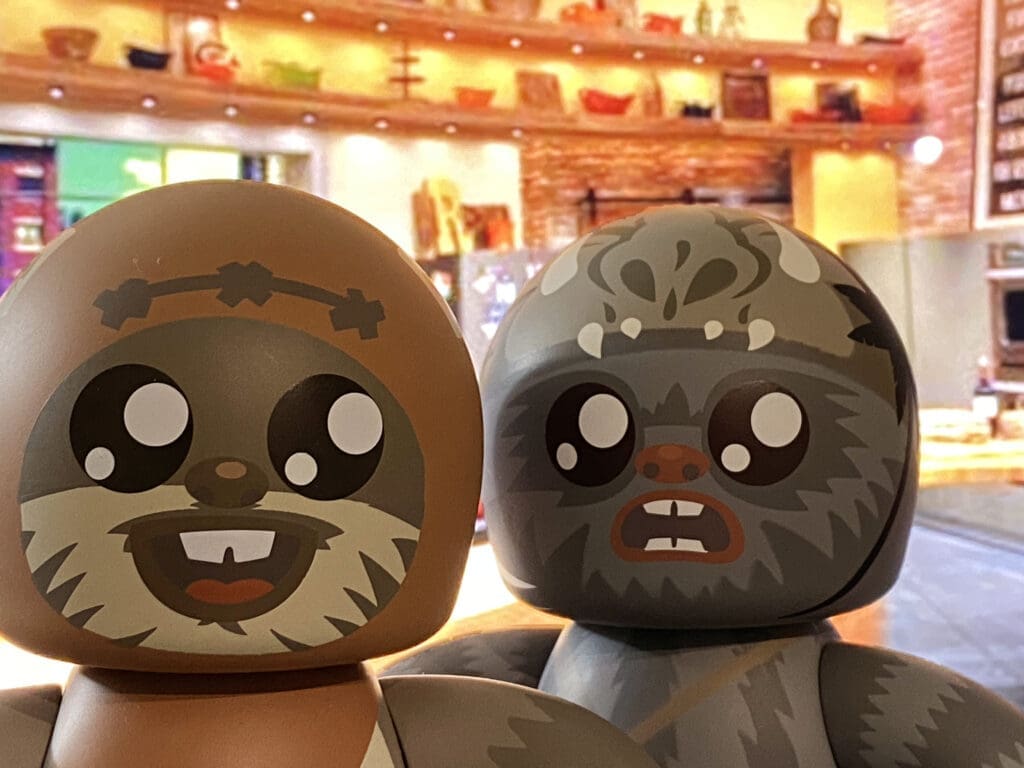 Mighty Muggs Star Wars Ewoks, Marvel Galactus and Silver Surfer