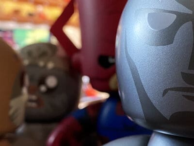 Mighty Muggs Star Wars Ewoks, Marvel Galactus and Silver Surfer