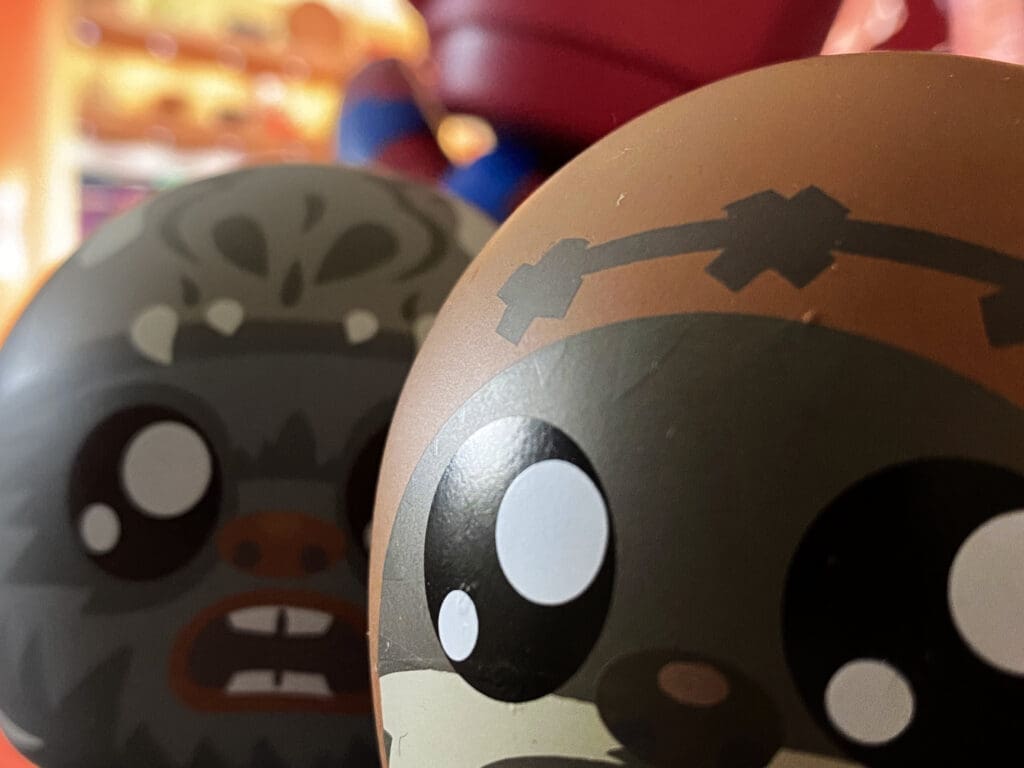 Mighty Muggs Star Wars Ewoks, Marvel Galactus and Silver Surfer