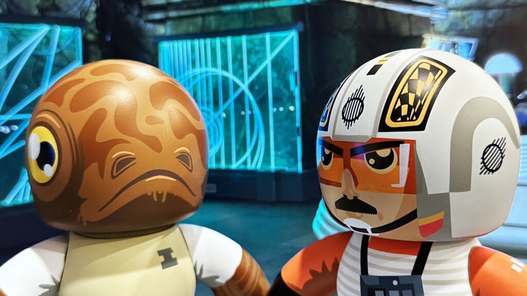 Mighty Muggs Star Wars Admiral Akbar and Biggs Darklighter