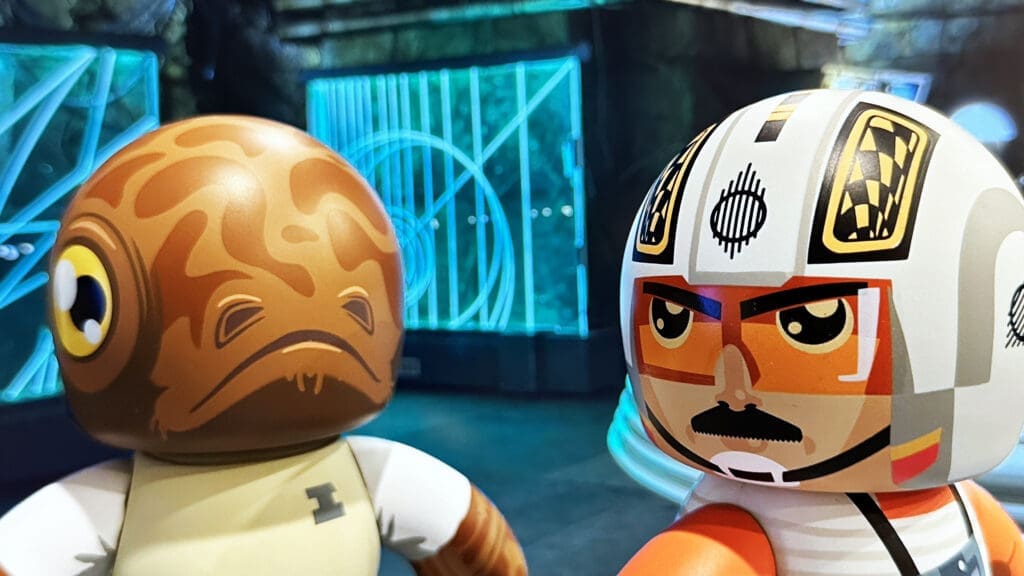 Mighty Muggs Star Wars Admiral Akbar and Biggs Darklighter