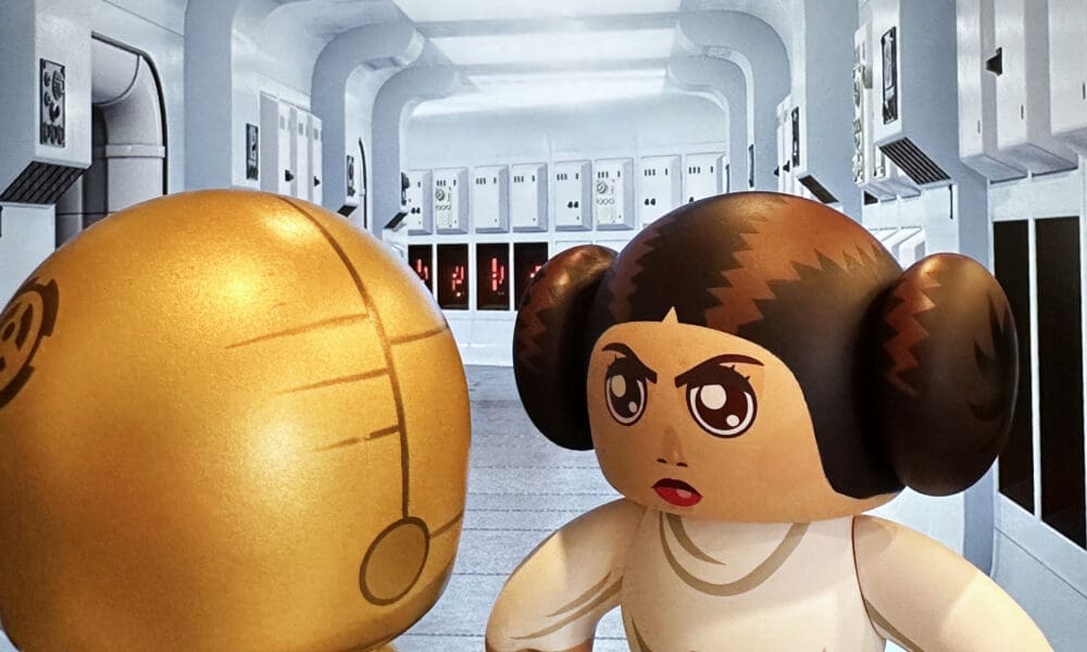 Mighty Muggs Star Wars Princess Leia and C3PO