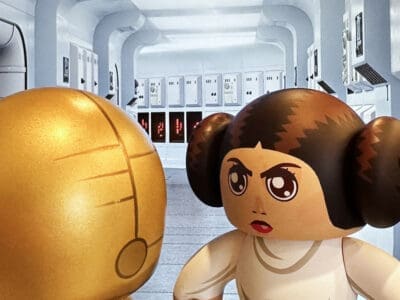 Mighty Muggs Star Wars Princess Leia and C3PO