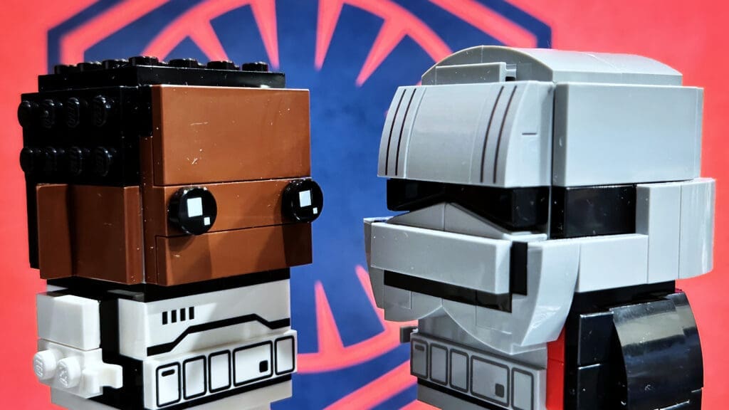 LEGO Brickheadz Star Wars Finn and Captain Phasma