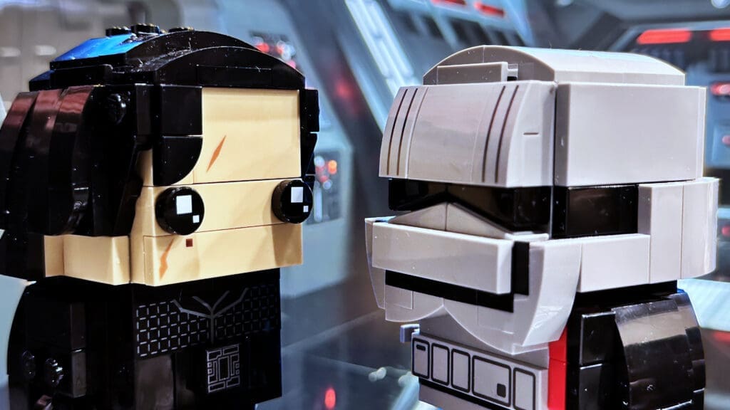 LEGO Brickheadz Star Wars Kylo Ren and Captain Phasma