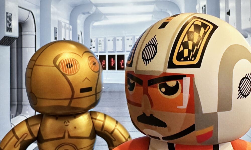 Mighty Muggs Star Wars C3PO and Biggs Darklighter