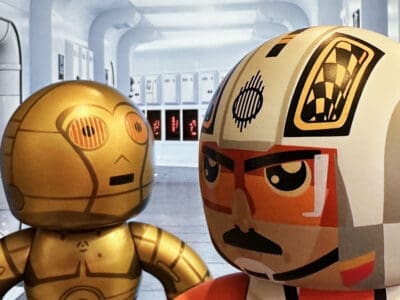 Mighty Muggs Star Wars C3PO and Biggs Darklighter