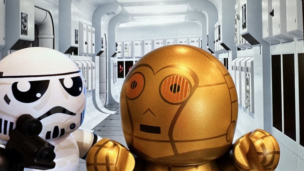 Mighty Muggs Star Wars C3PO and Stormtrooper