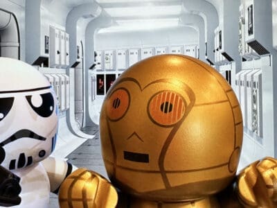 Mighty Muggs Star Wars C3PO and Stormtrooper