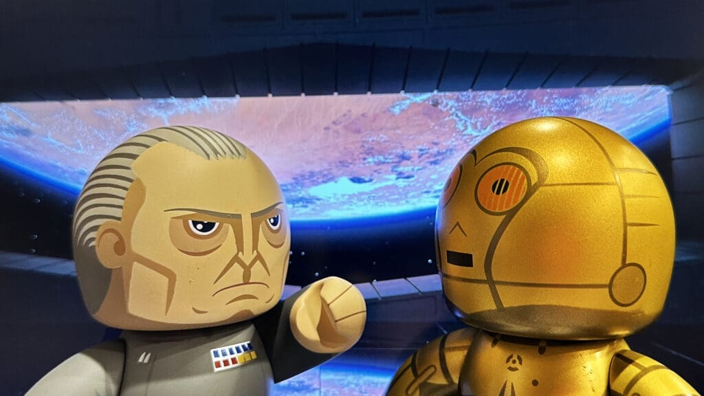 Mighty Muggs Star Wars Grand Moff Tarkin and C3PO