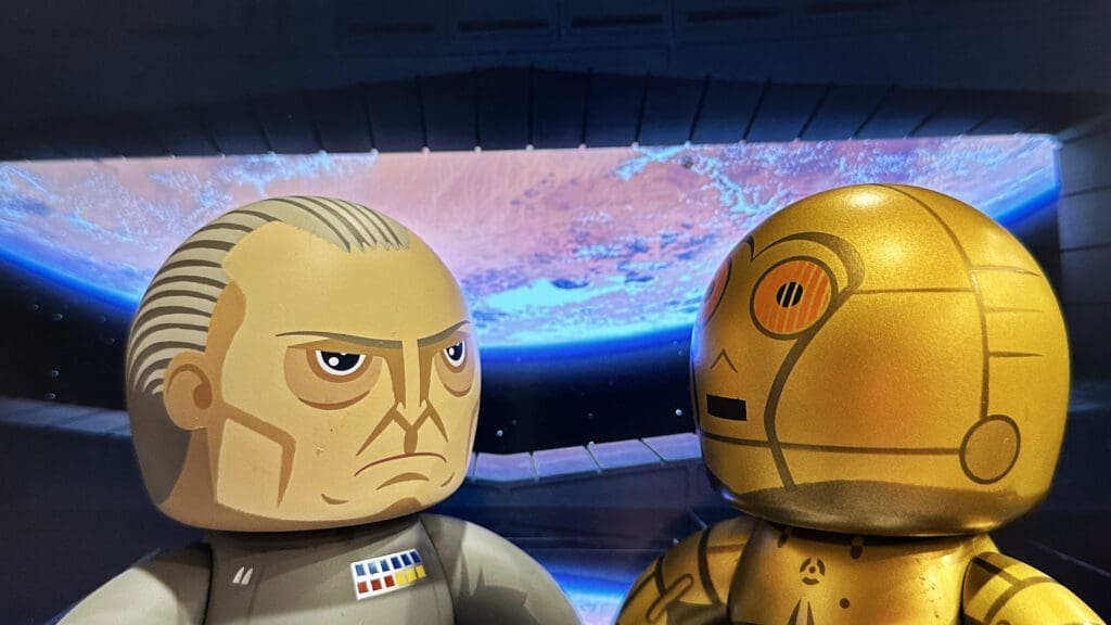Mighty Muggs Star Wars Grand Moff Tarkin and C3PO