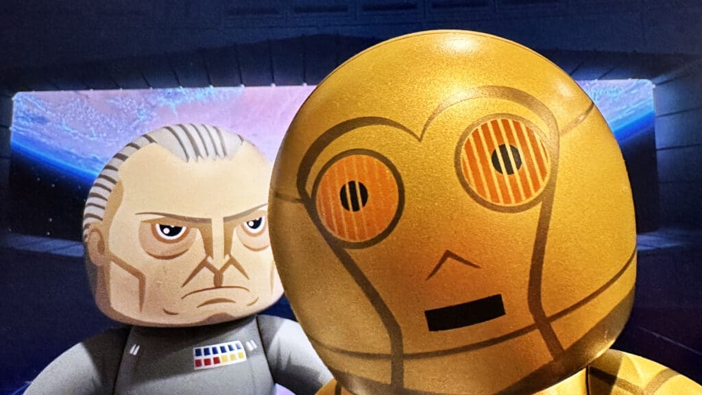 Mighty Muggs Star Wars Grand Moff Tarkin and C3PO