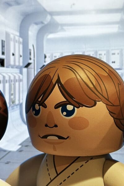 Mighty Muggs Star Wars Luke Skywalker, Princess Leia and Darth Vader