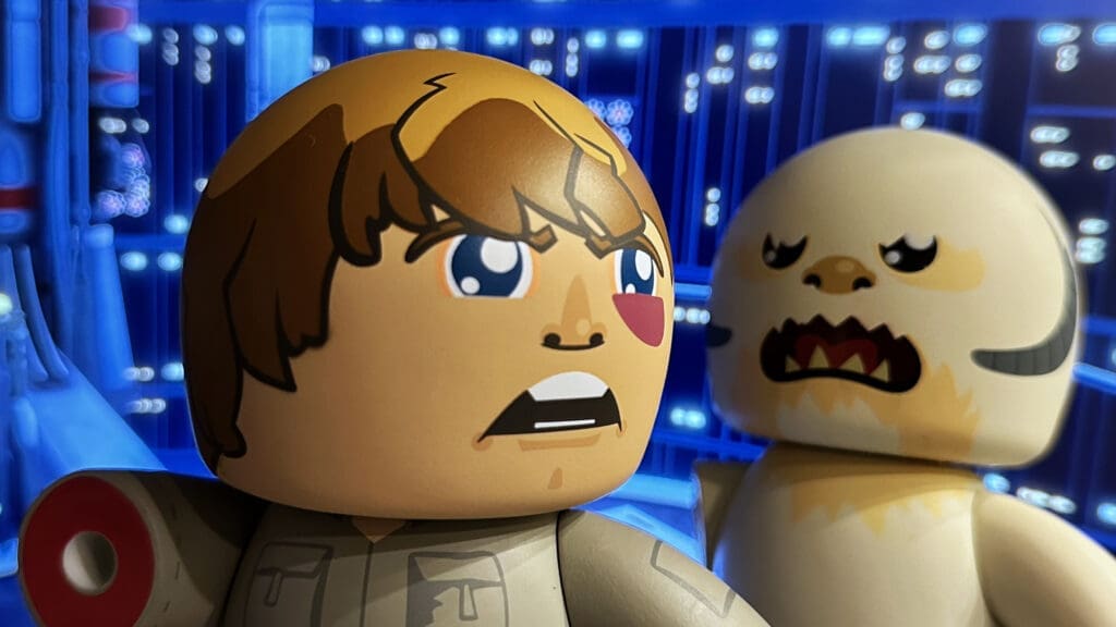 Mighty Muggs Star Wars Luke Skywalker and Wampa